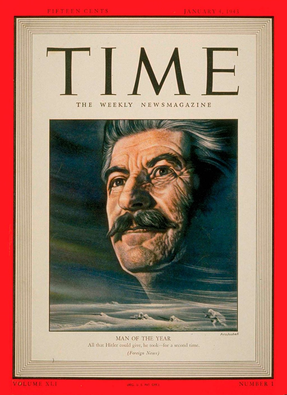 "Человек года" - Иосиф Сталин